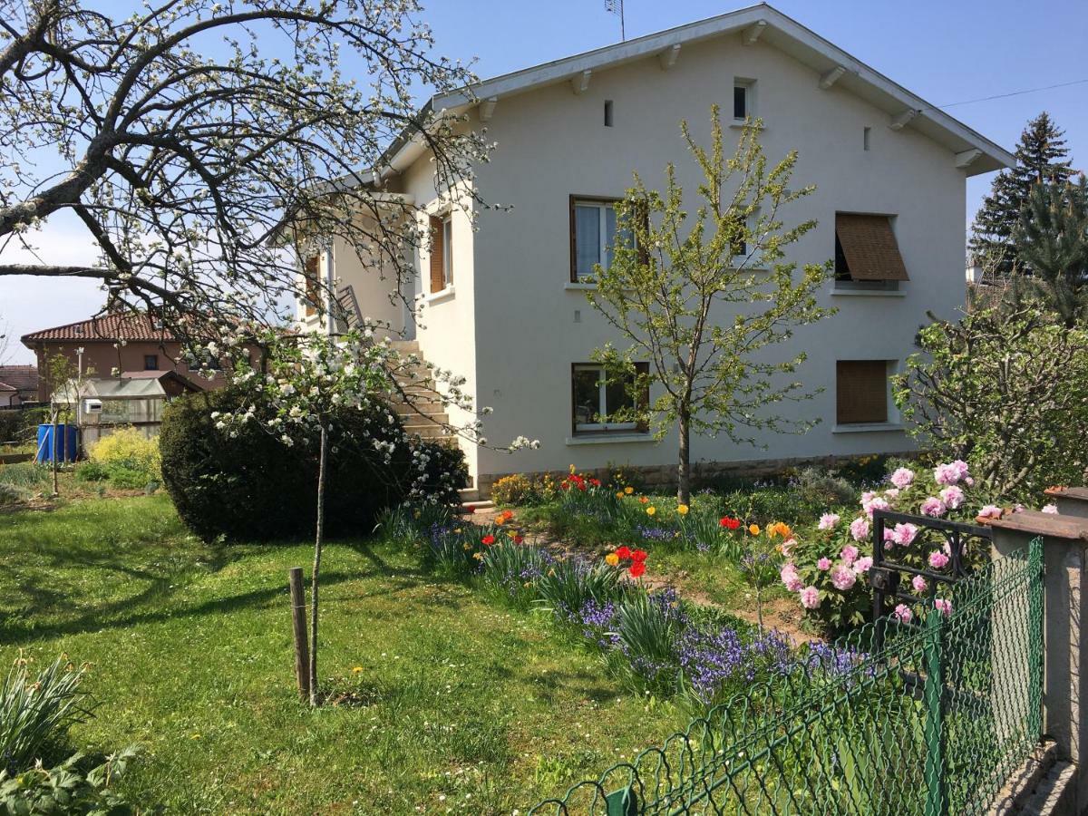 Chambre Avec Vue Sur Jardin Charnay-lès-Mâcon Esterno foto