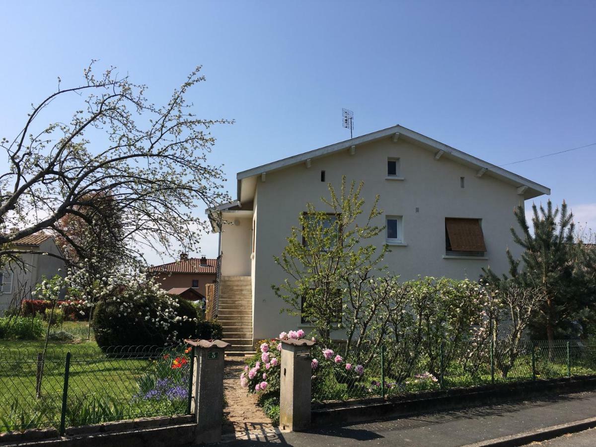 Chambre Avec Vue Sur Jardin Charnay-lès-Mâcon Esterno foto